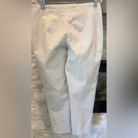 Talbots Signature Light Beige side zipper pants size 6 - Picture 7 of 7
